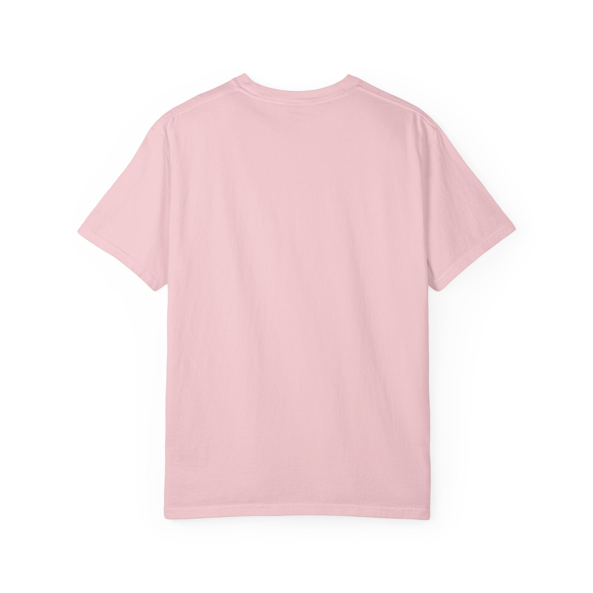 Futuristic Metal Emblem Graphic T‑Shirt