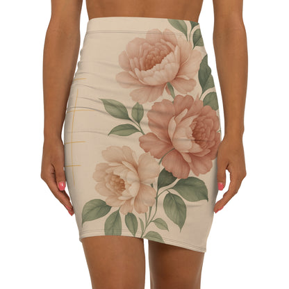 Petal & Poise Pencil Skirt