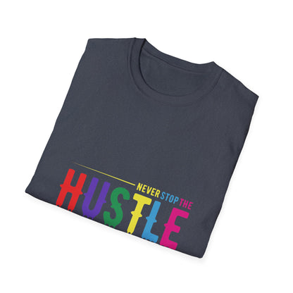 Colorful Hustle Tee – Soft T-Shirt for Entrepreneurs