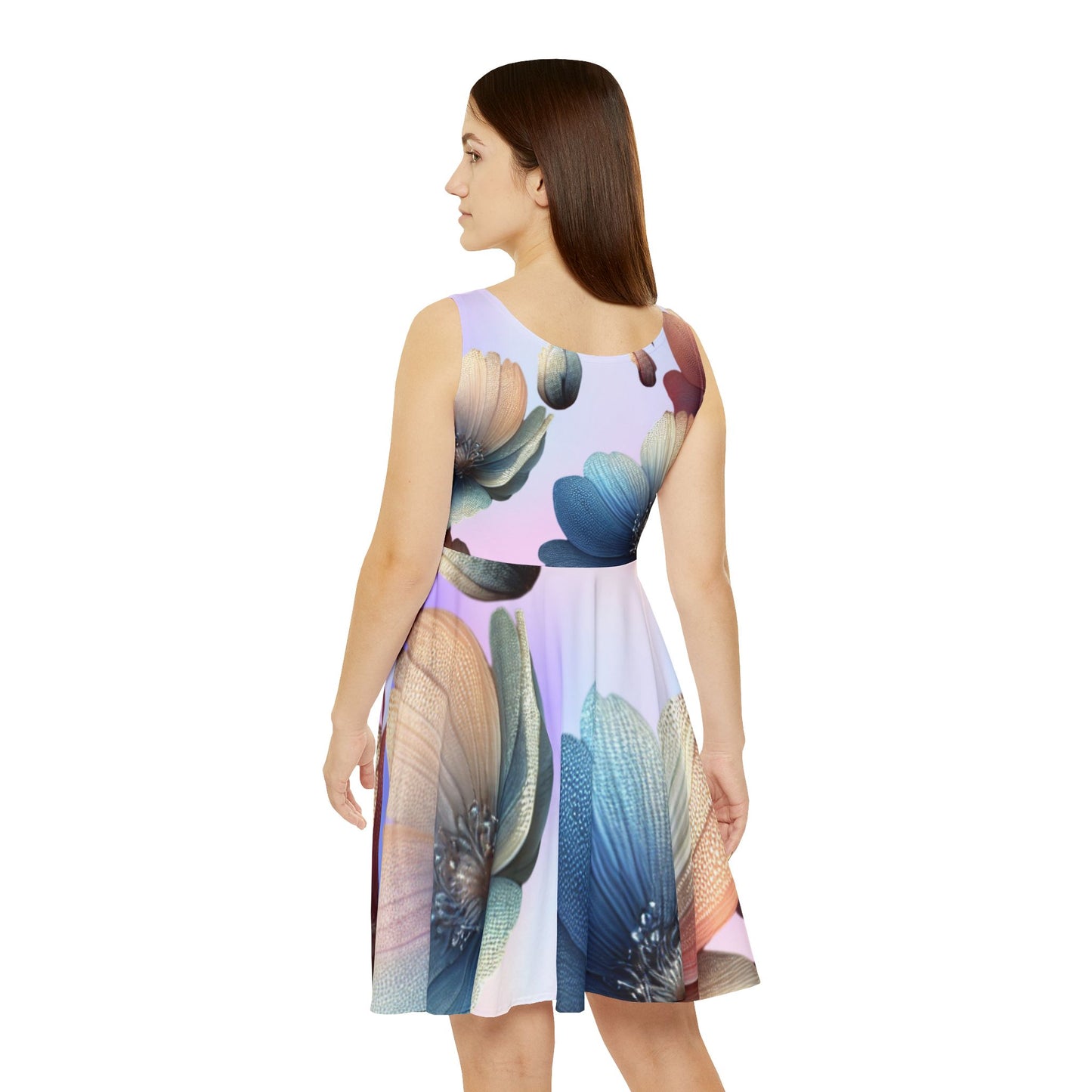 Colorful Floral Women's Dress — Boho Chic Summer Fashion