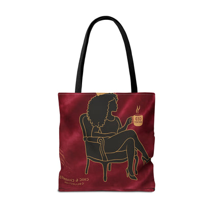 “Wrapped in Royalty” Luxe Tote – Chic & Charmed Collection™