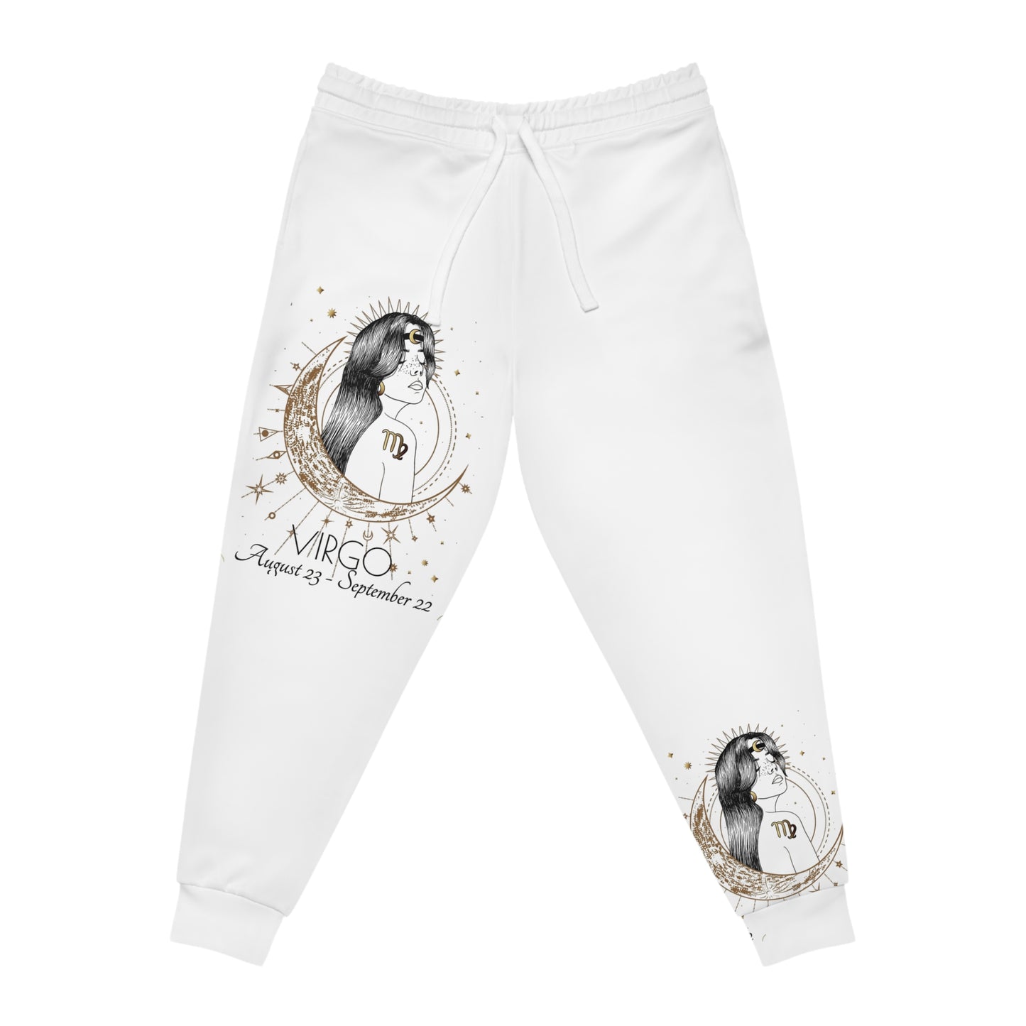 Virgo Zodiac Athletic Joggers – Astrology-Inspired Comfort & Style