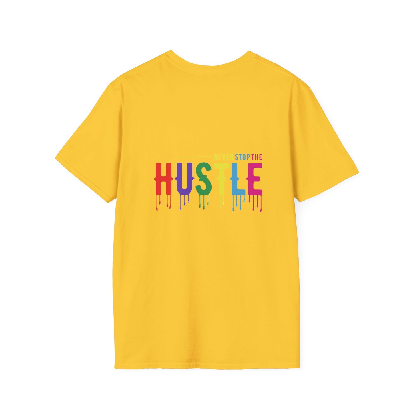 Colorful Hustle Tee – Soft T-Shirt for Entrepreneurs