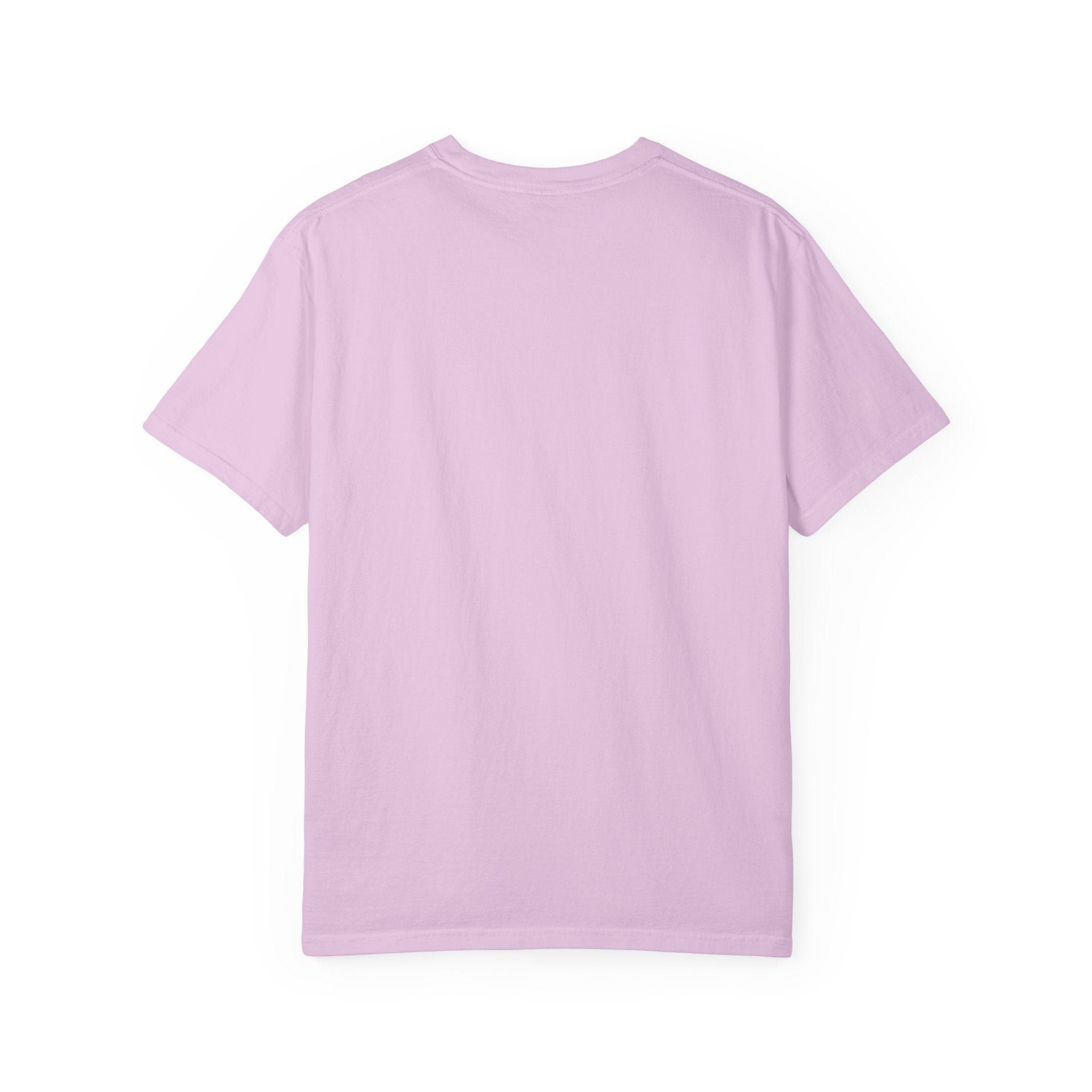 Futuristic Metal Emblem Graphic T‑Shirt