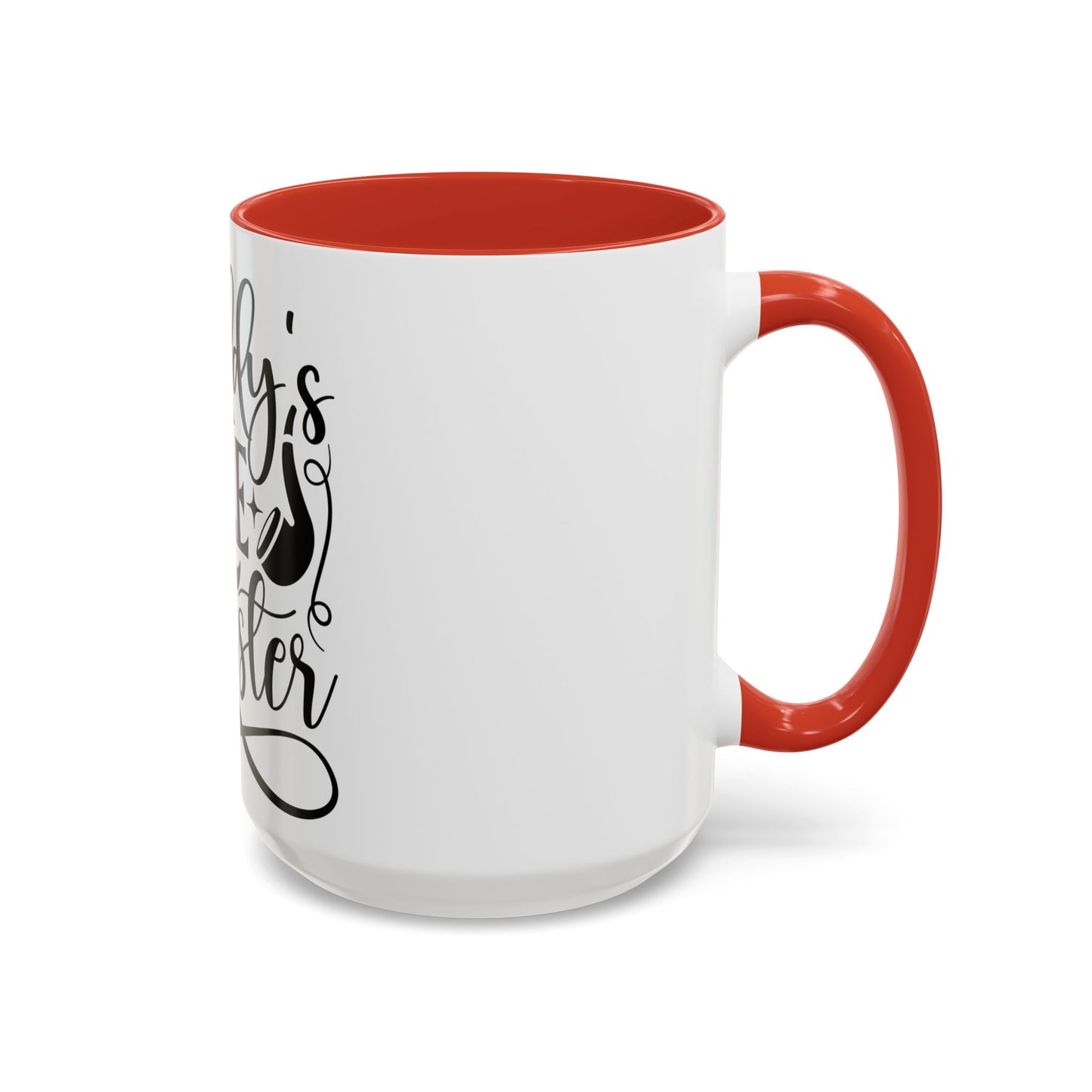 Daddy's Little Monster Coffee Mug | Funny Gift for Dads, Father’s Day Mug, Baby Shower Surprise, Family Drinkware
