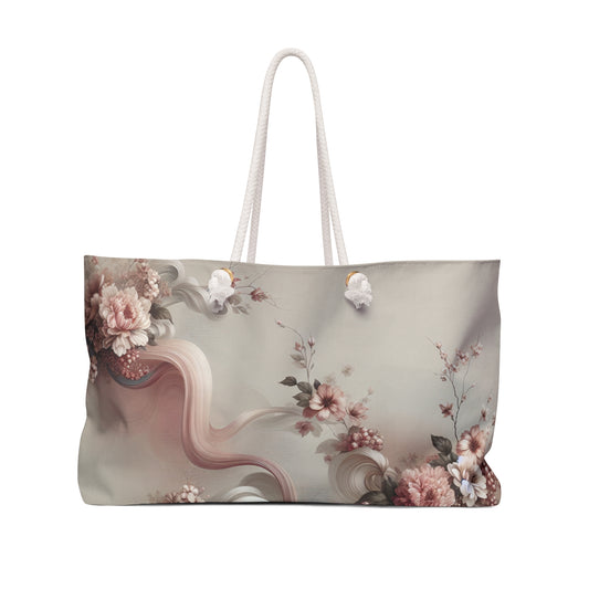 Blossom & Go Weekender Tote Bag – Stylish, Spacious & Ready for Every Adventure