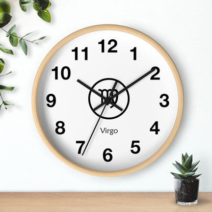 Celestial Virgo Wall Clock