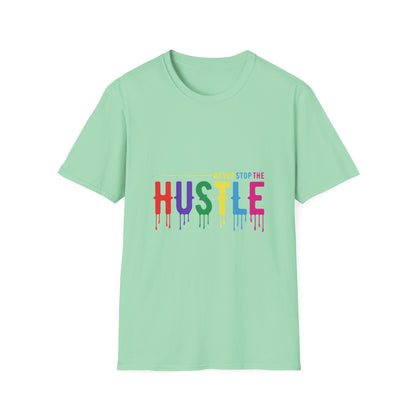 Colorful Hustle Tee – Soft T-Shirt for Entrepreneurs