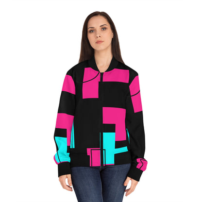 Electric Bloom Bomber Jacket – Bold. Bright. Unforgettable