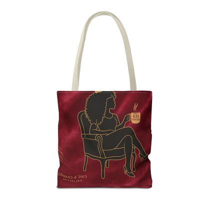 “Wrapped in Royalty” Luxe Tote – Chic & Charmed Collection™
