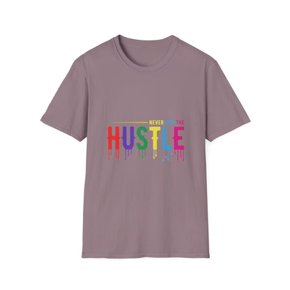 Colorful Hustle Tee – Soft T-Shirt for Entrepreneurs