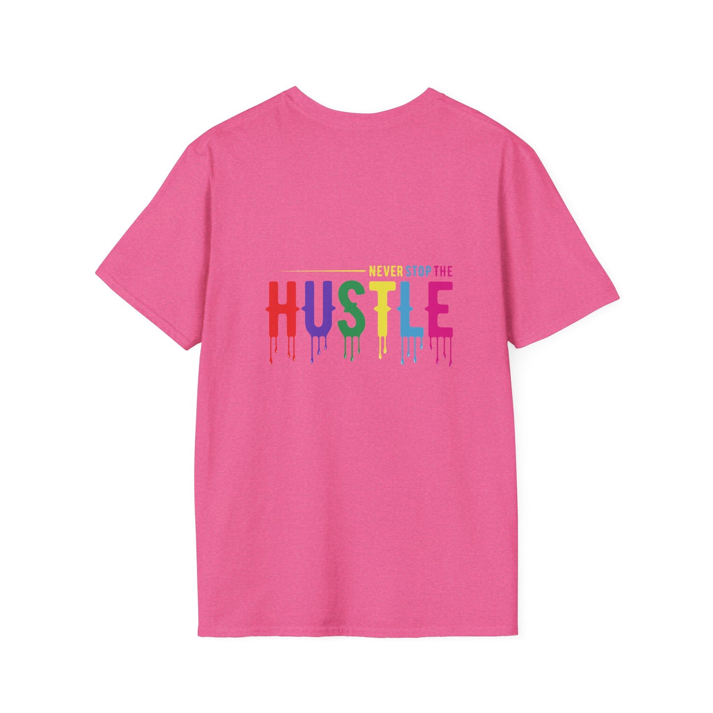 Colorful Hustle Tee – Soft T-Shirt for Entrepreneurs