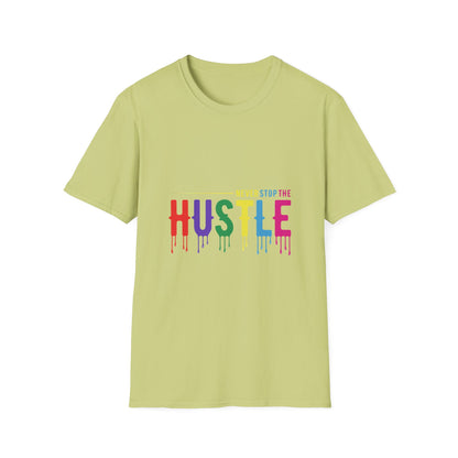 Colorful Hustle Tee – Soft T-Shirt for Entrepreneurs