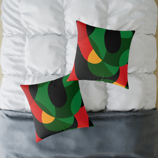 ModMuse Abstract Pillow | Modern Geometric Throw Cushion, Vibrant Home Decor Accent, Gift for Art Lovers