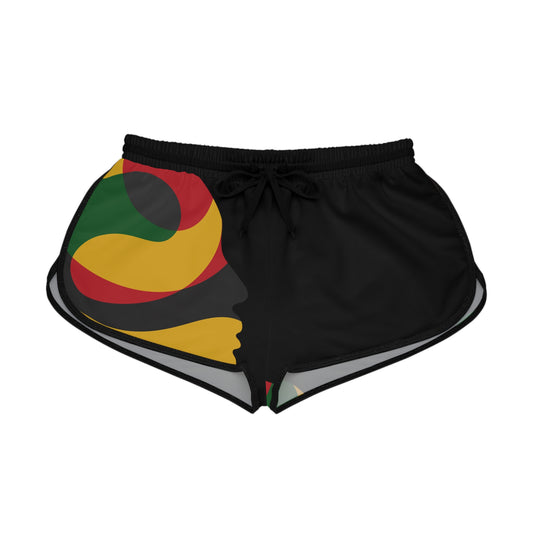 Freedom Flow Relaxed Shorts | Juneteenth Festival Wear, Women's Summer Lounge Shorts, Cultural Comfort & Style