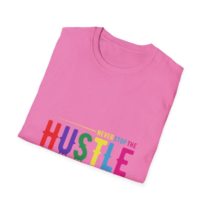 Colorful Hustle Tee – Soft T-Shirt for Entrepreneurs