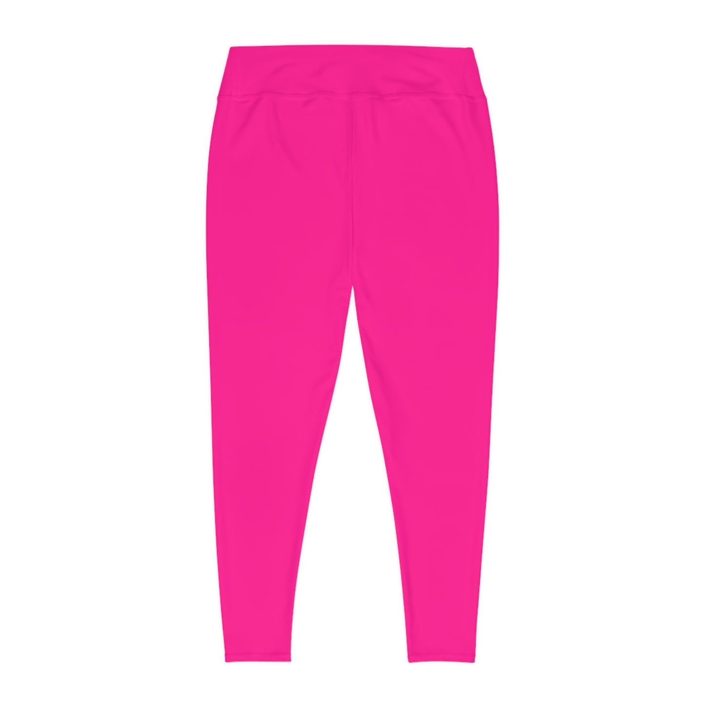 EssentialEase Plus Size Pink Leggings – Bold Simplicity, Everyday Comfort, Effortless Style
