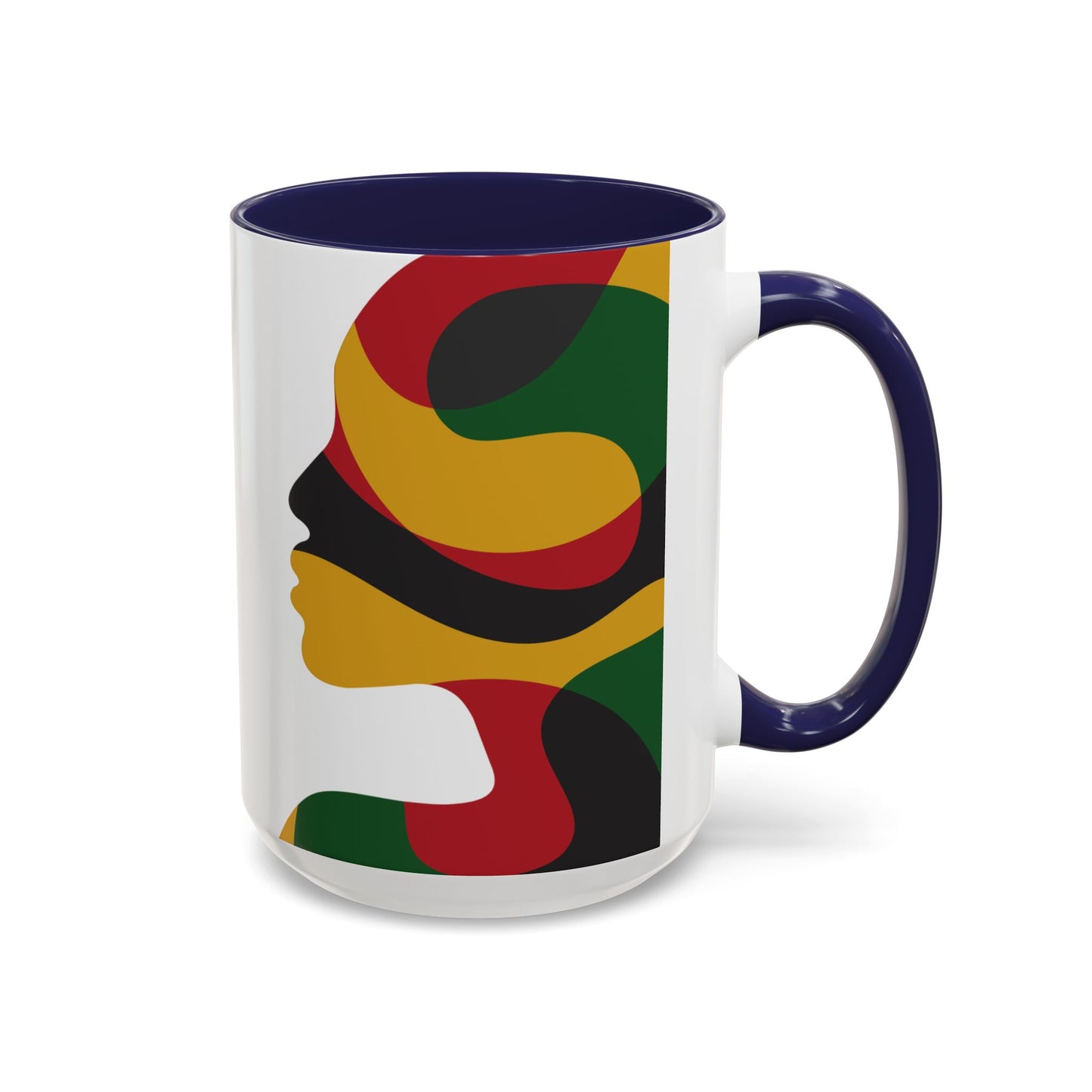 Juneteenth Freedom Day Accent Coffee Mug | Celebrate Liberation, Bold Black History Gift, Vibrant Home & Office Decor