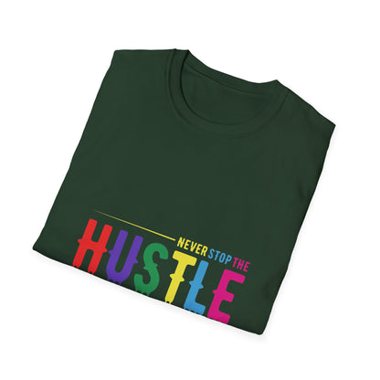 Colorful Hustle Tee – Soft T-Shirt for Entrepreneurs