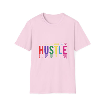 Colorful Hustle Tee – Soft T-Shirt for Entrepreneurs
