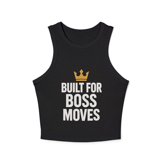 Empowerment Racer Tank Top – Built for Boss Moves