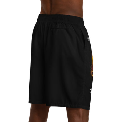 🔥 Flame Skull Men’s Jogger Shorts – Street-Ready Heat Meets Everyday Comfort