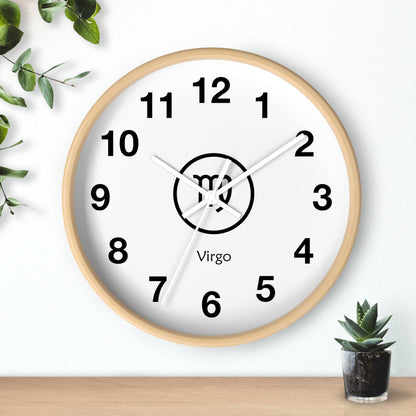Celestial Virgo Wall Clock