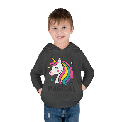 🦄 Magical Unicorn Toddler Fleece Hoodie Cozy & Cute Pullover for Toddlers | Perfect for Birthdays, School Days & Magical Moments