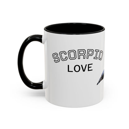 “Scorpio Bloom” Floral Accent Coffee Mug