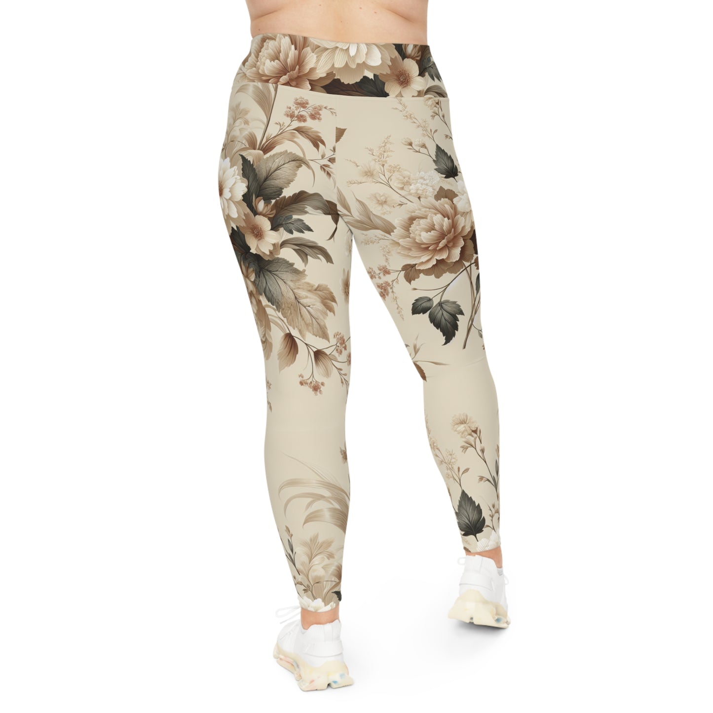 SoftStep Curve Leggings – Plus Size Comfort with Style