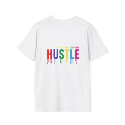 Colorful Hustle Tee – Soft T-Shirt for Entrepreneurs