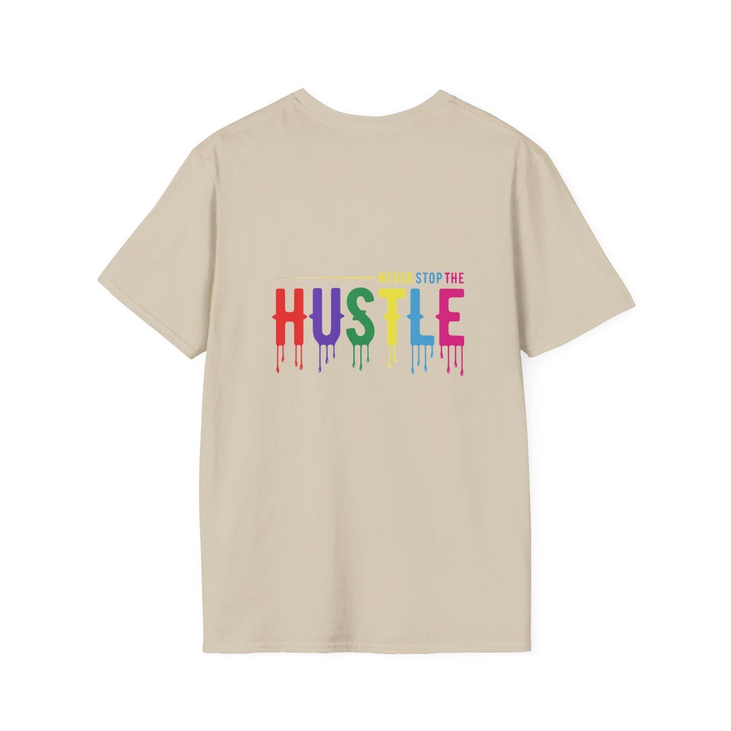 Colorful Hustle Tee – Soft T-Shirt for Entrepreneurs