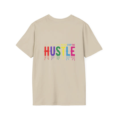 Colorful Hustle Tee – Soft T-Shirt for Entrepreneurs