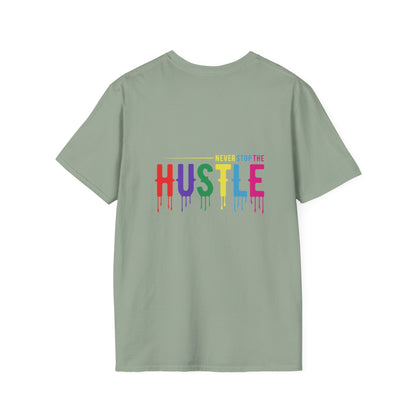 Colorful Hustle Tee – Soft T-Shirt for Entrepreneurs