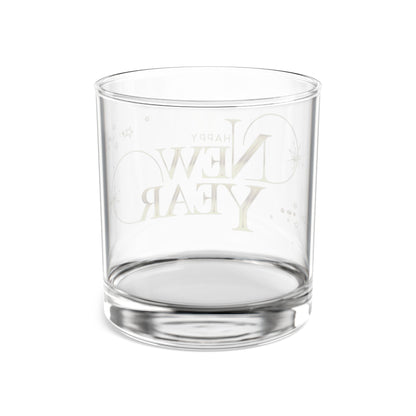 New Year Celebration Rocks Glass – Raise a Toast in Style