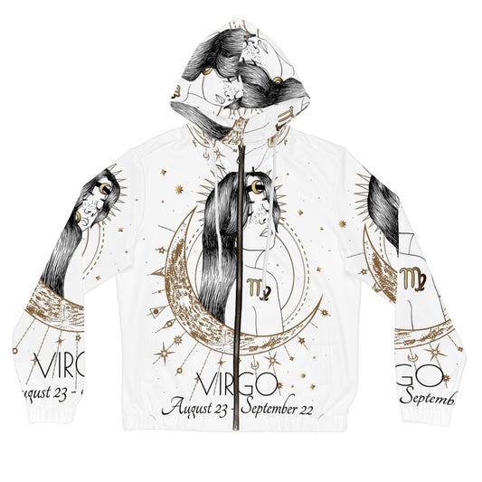 Celestial Virgo Women’s Full-Zip Hoodie