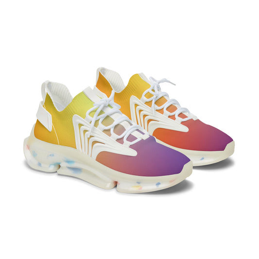 Rainbow Women's Mesh Sneakers | Colorful Comfort Meets Everyday Style