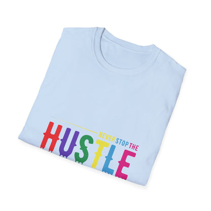 Colorful Hustle Tee – Soft T-Shirt for Entrepreneurs
