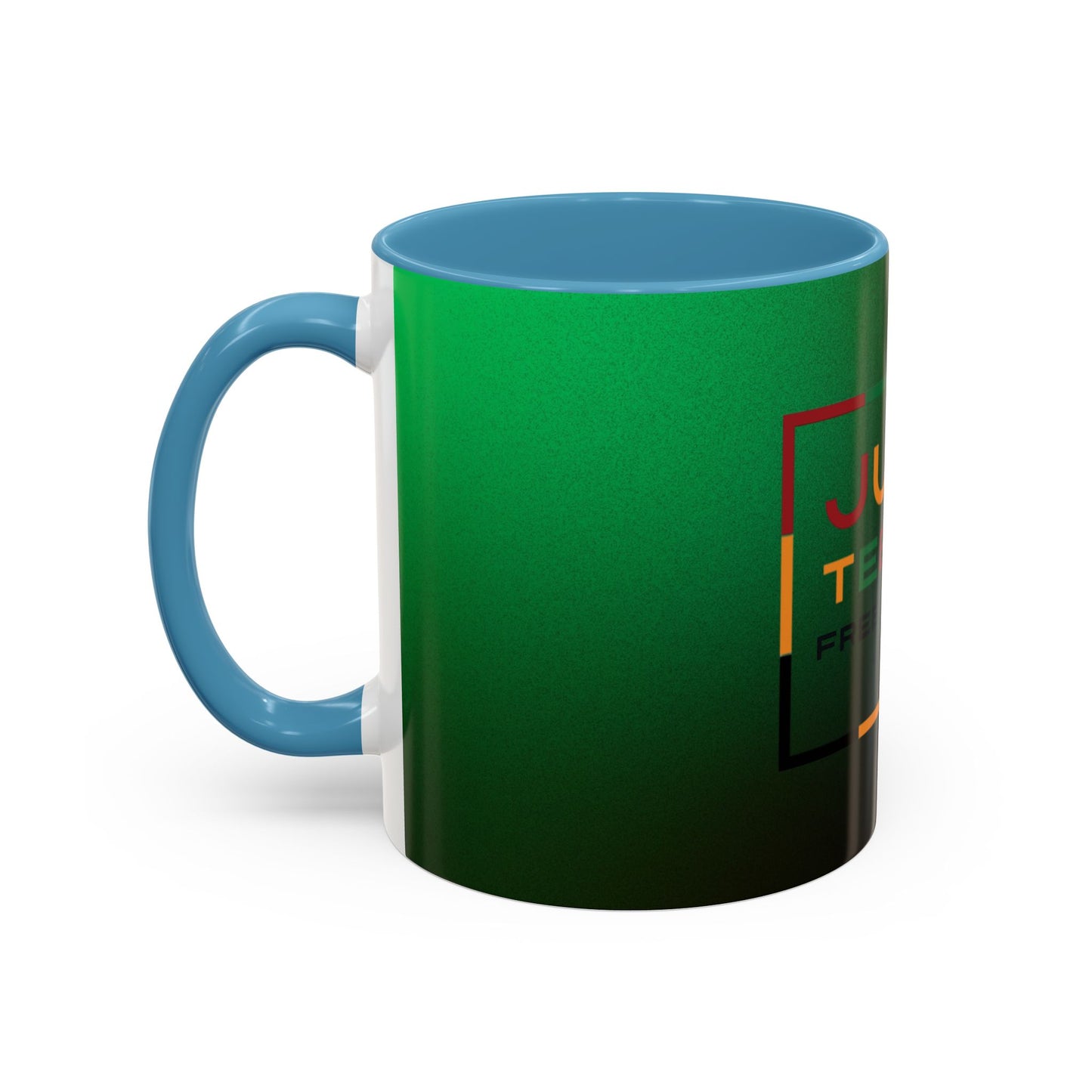 Juneteenth Accent Coffee Mug - Celebrate Freedom, Gift for Black History Month, Unique Housewarming Gift, Colorful Mug for All Occasions