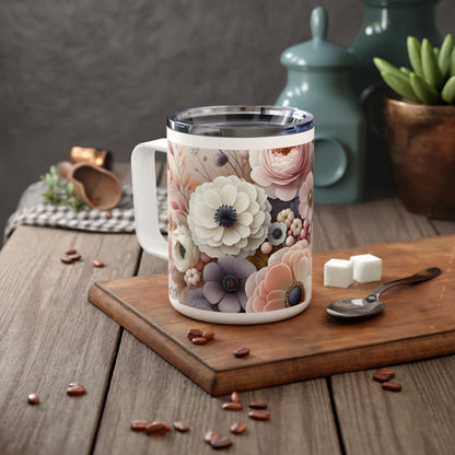 Floral Insulated Coffee Mug | 10oz | Perfect Gift for Coffee Lovers, Tea Enthusiasts, Flower Aficionados, Home Decor, Mother's Day, [...]