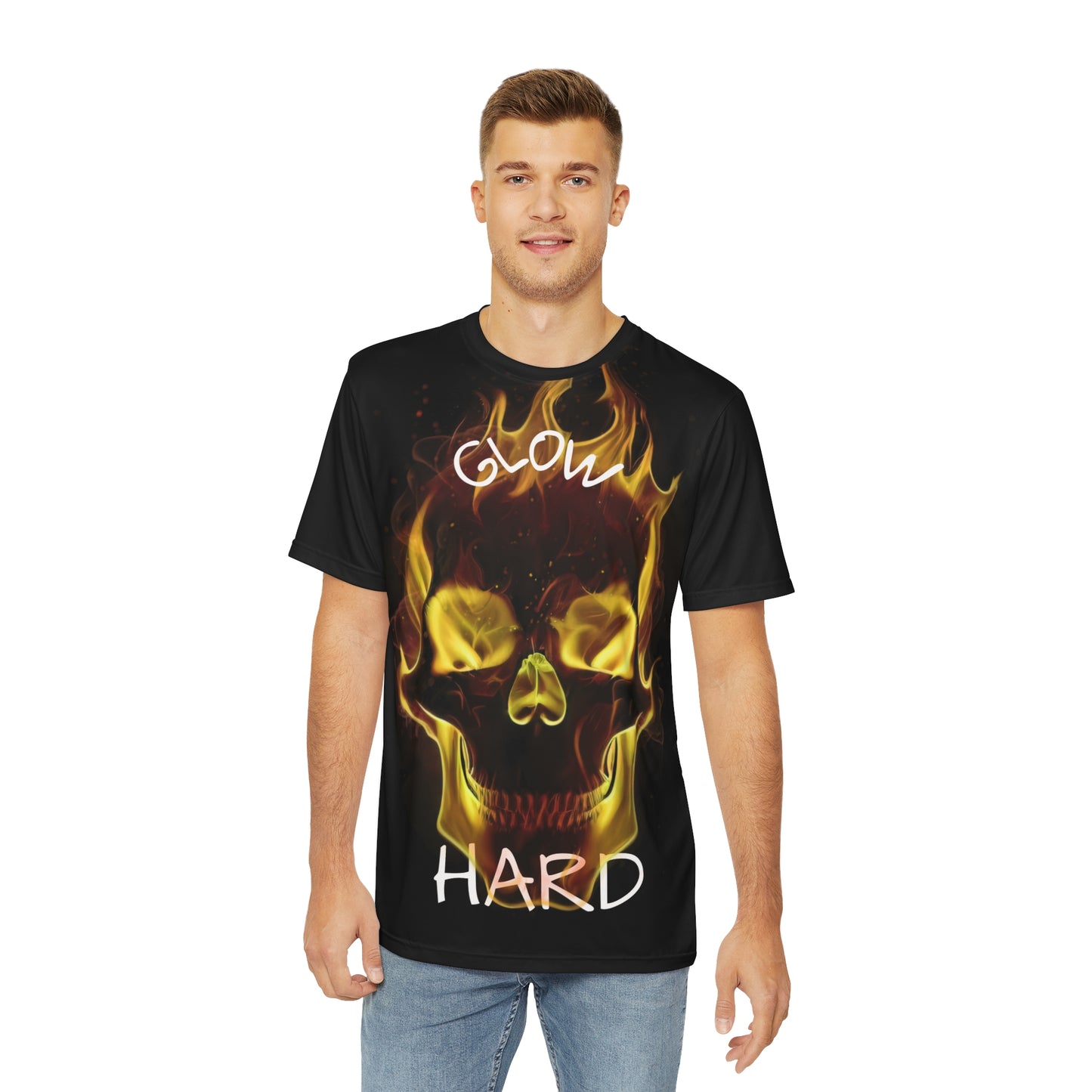🔥 Flame Skull Graphic Tee – Unapologetically Bold. Effortlessly Cool.