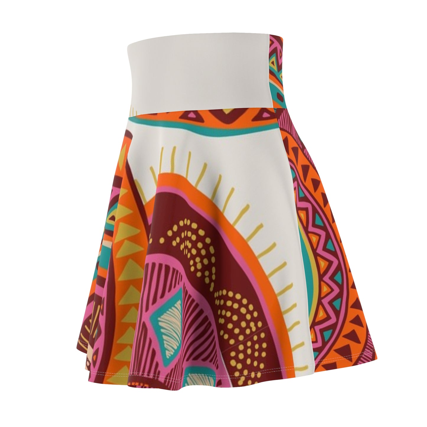 Bohemian Women's Printed Skirt – Effortless Style with a Bold Twist
