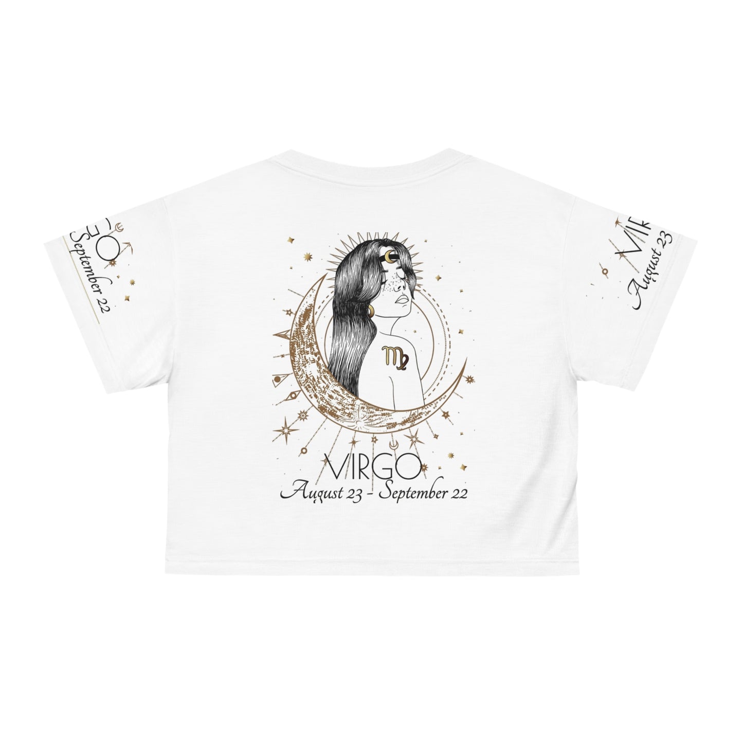 Astrology Crop Tee – Virgo Zodiac