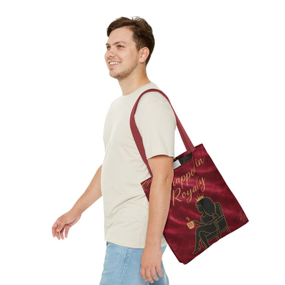 “Wrapped in Royalty” Luxe Tote – Chic & Charmed Collection™