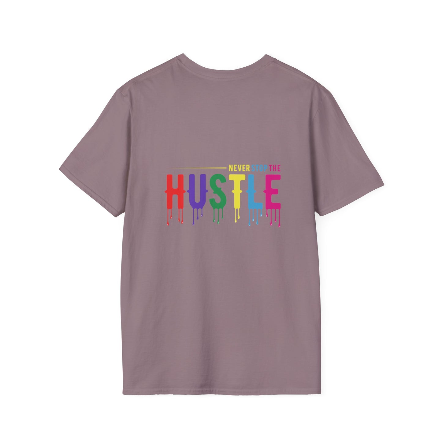 Colorful Hustle Tee – Soft T-Shirt for Entrepreneurs