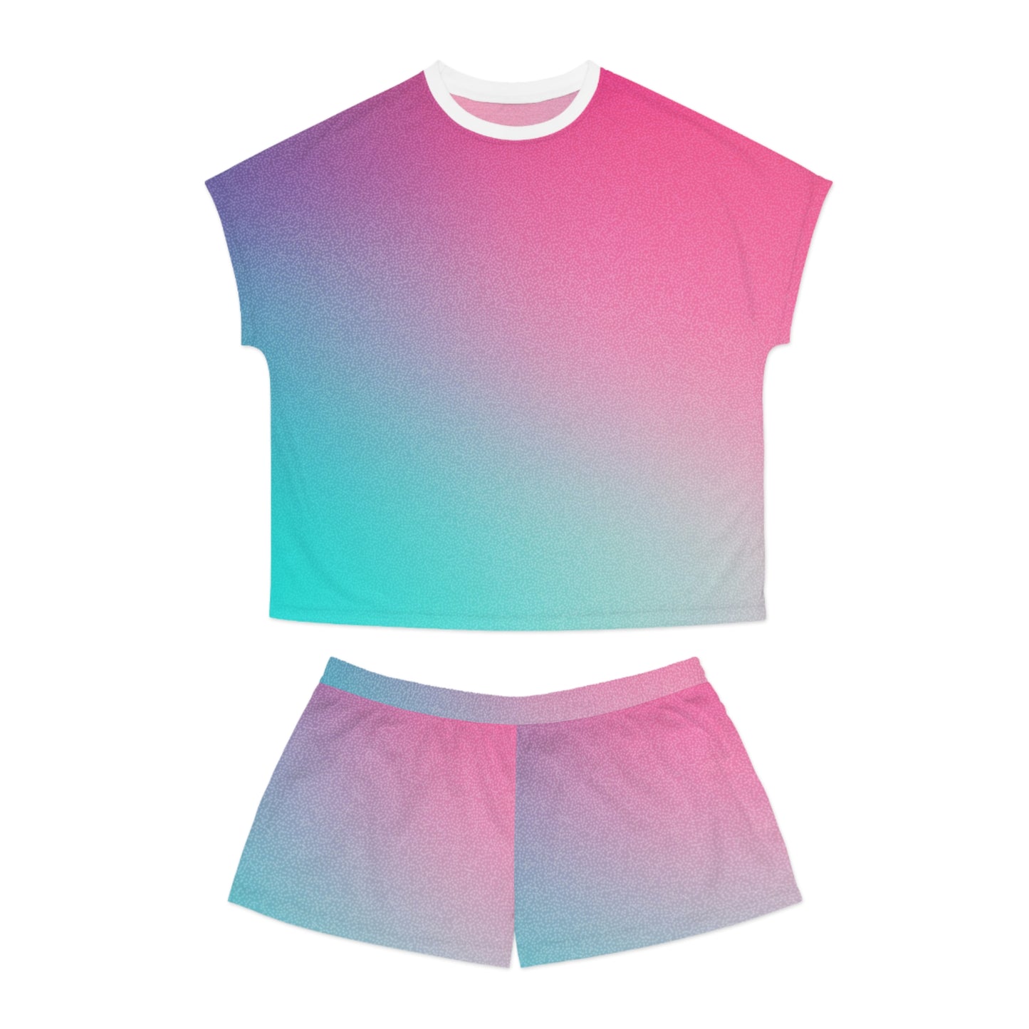 🌈 Women’s Gradient Pajama Set – Where Cozy Meets Chic