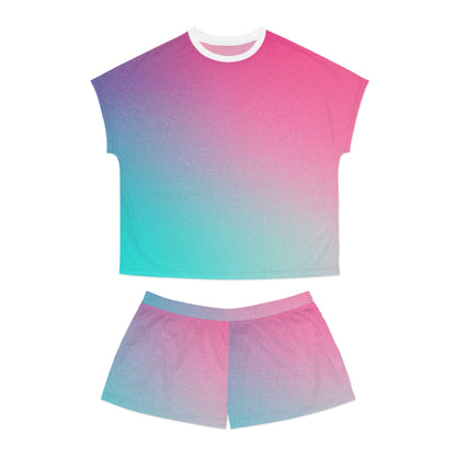 🌈 Women’s Gradient Pajama Set – Where Cozy Meets Chic