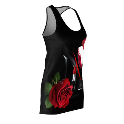 ✨ Midnight Muse Racerback Dress – Where Elegance Meets Energy