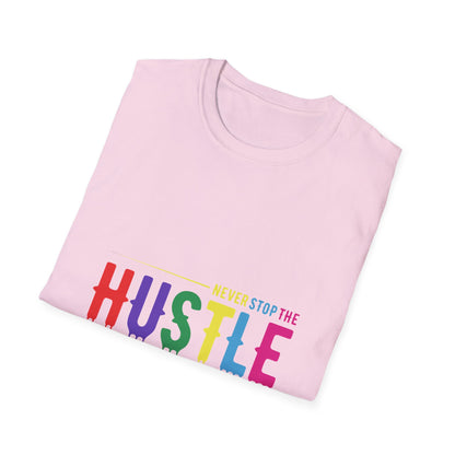 Colorful Hustle Tee – Soft T-Shirt for Entrepreneurs