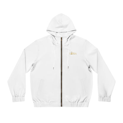 ⚖️ Men’s Libra Zodiac Full-Zip Hoodie | Astrological Apparel | Zodiac Gift 🌌